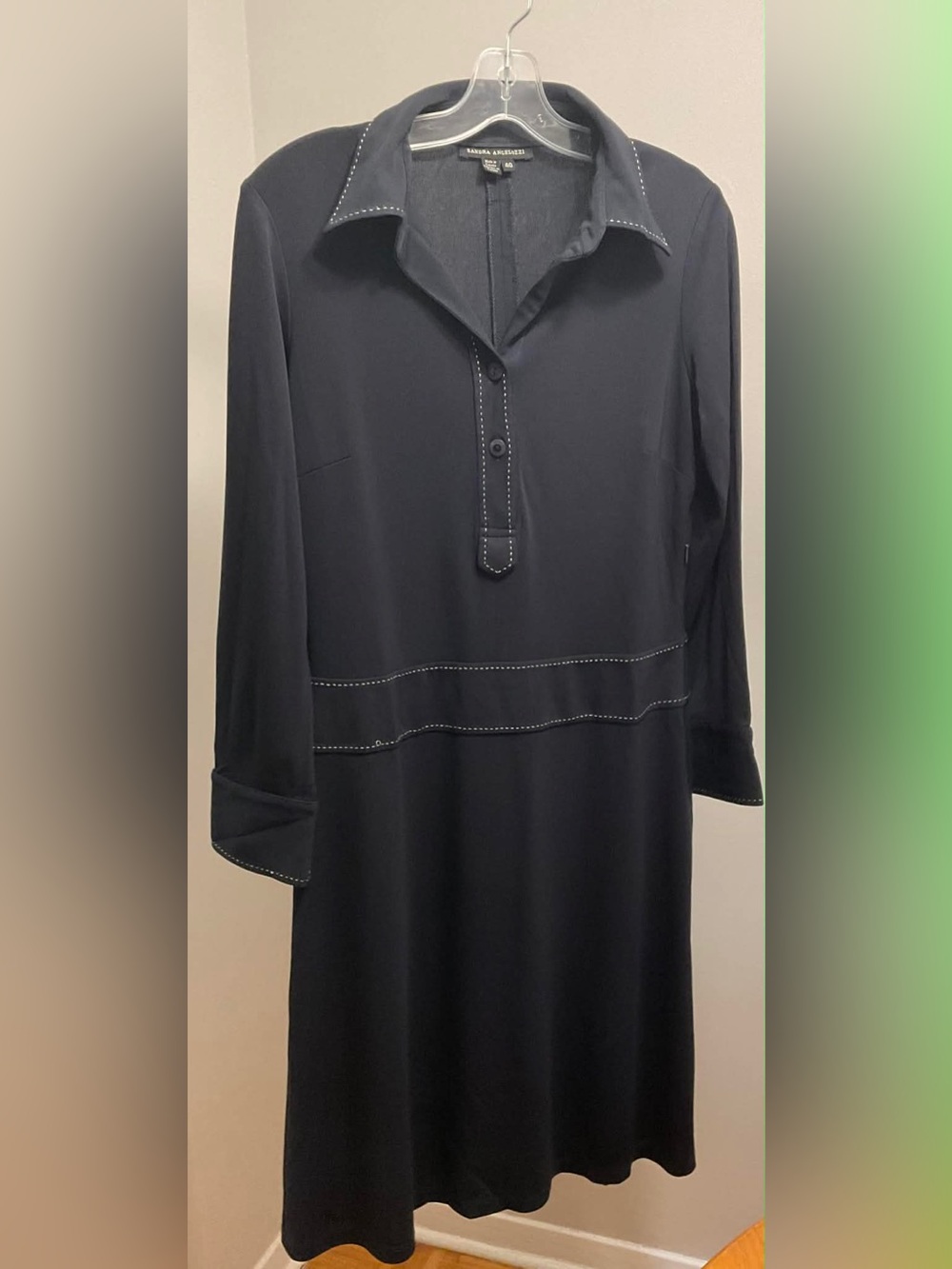 Sandra Angelozzi Long-Sleeve Dress